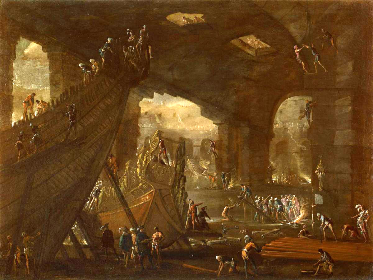  a shipyard